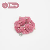 Tagi. Pearl wool scrunchie